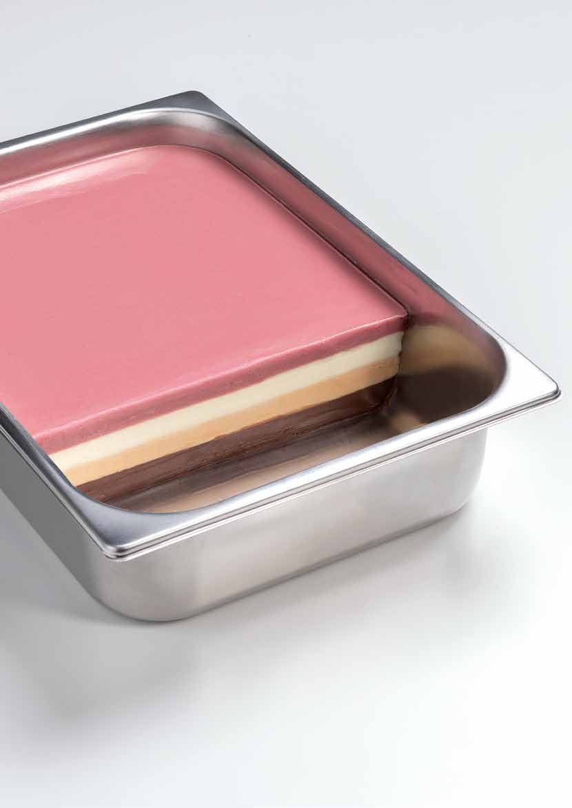 A pink blush compact with an applicator brush.